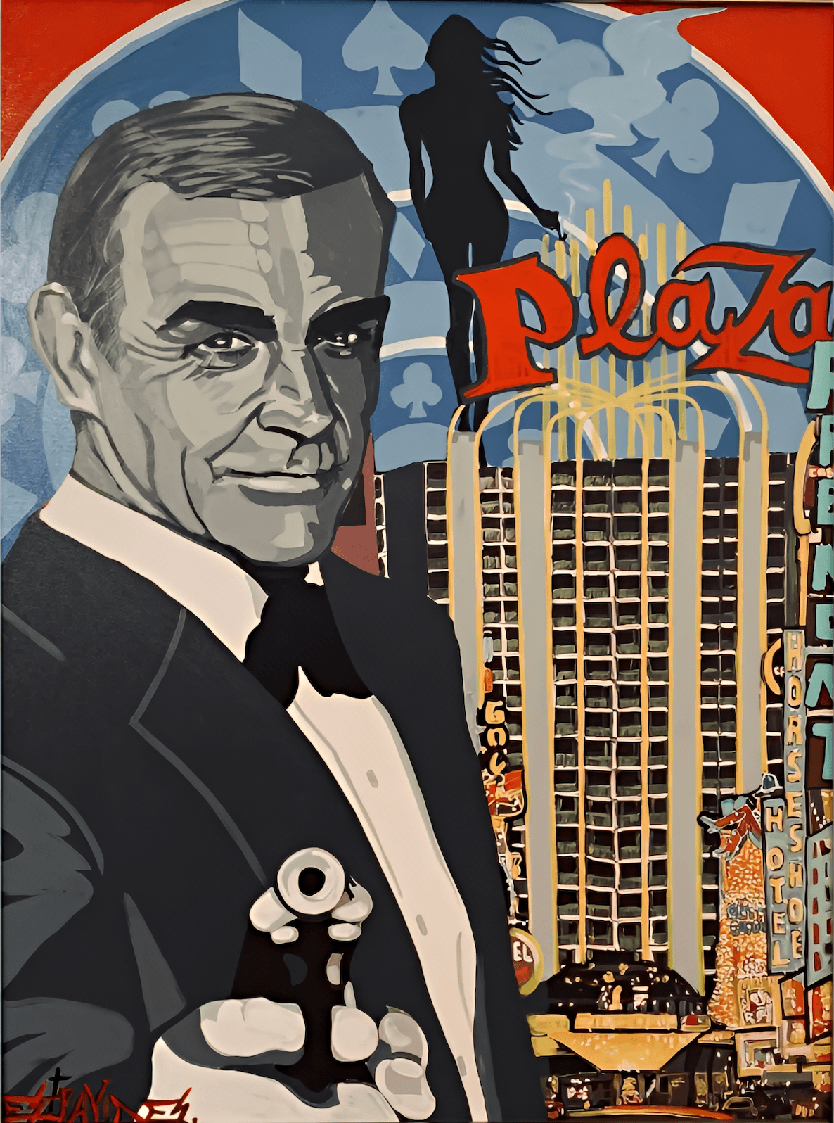 Bond at the Plaza, Las Vegas